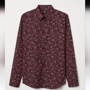 H&M Men's Floral Shirt ~ XXL